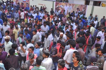 Katamarayudu Movie Release Hungama at RTC X Roads